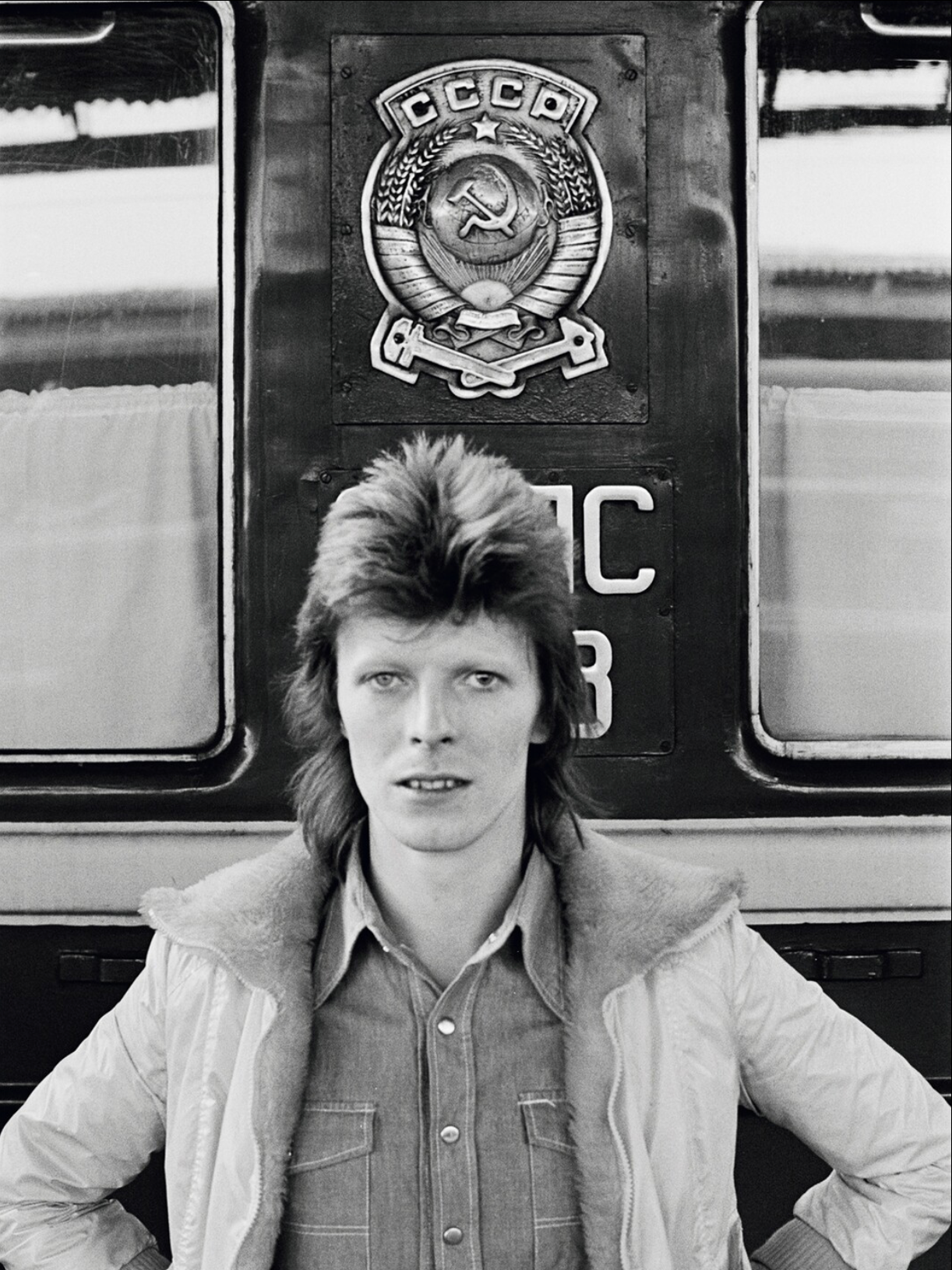 In Front Of Train - (unframed print)