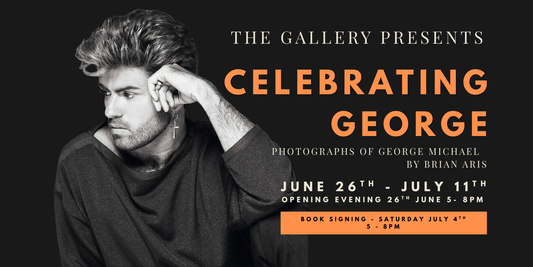 The Gallery Presents 'Celebrating George' Photographs of George Michael by Brian Aris