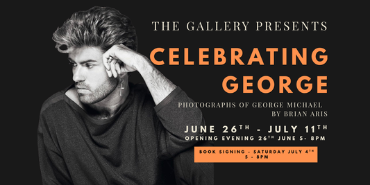 The Gallery Presents 'Celebrating George' Photographs of George Michael by Brian Aris