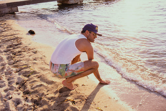 GM on the beach