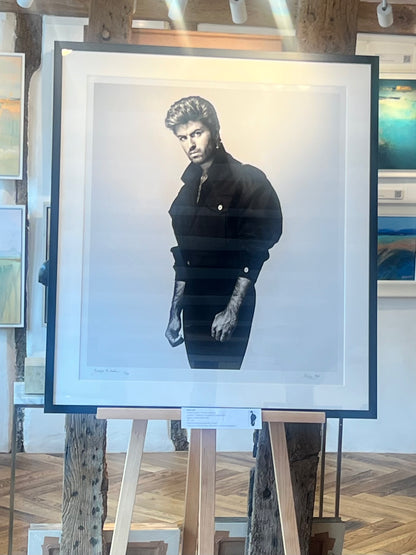 George Michael - The Face Magazine - 1987 - FRAMED (and mounted)