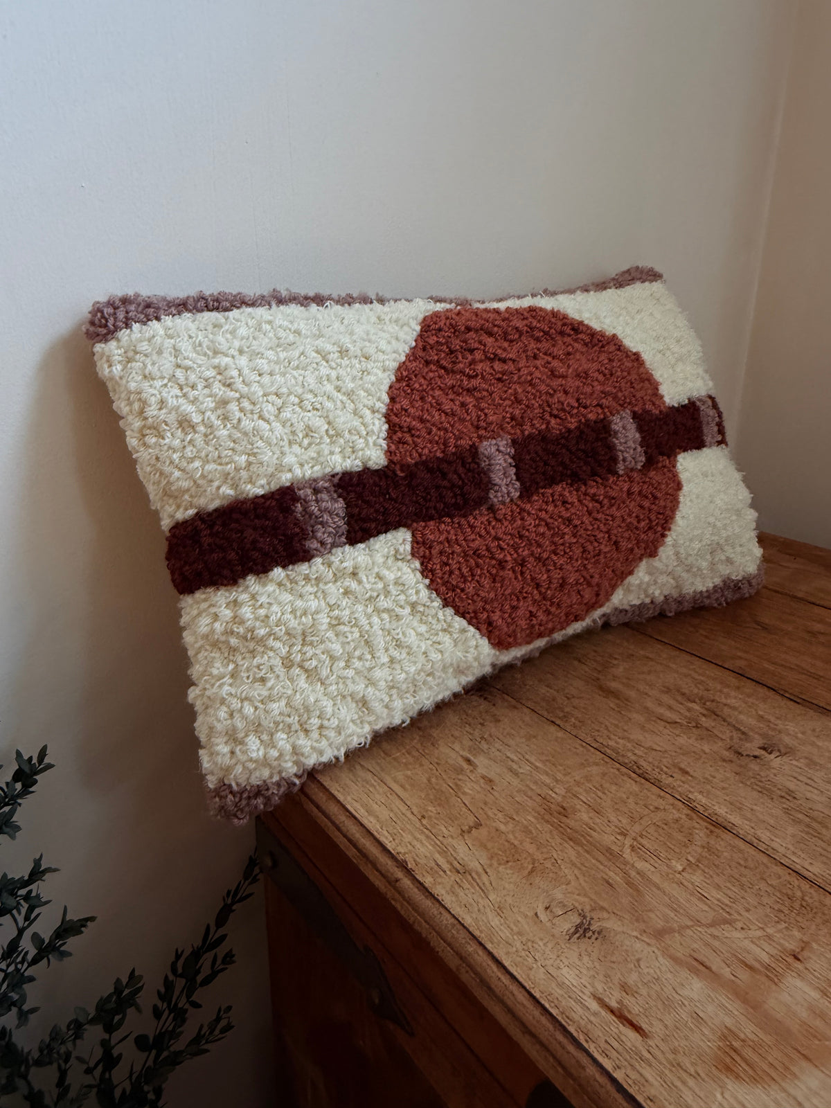 British wool + linen handmade cushions