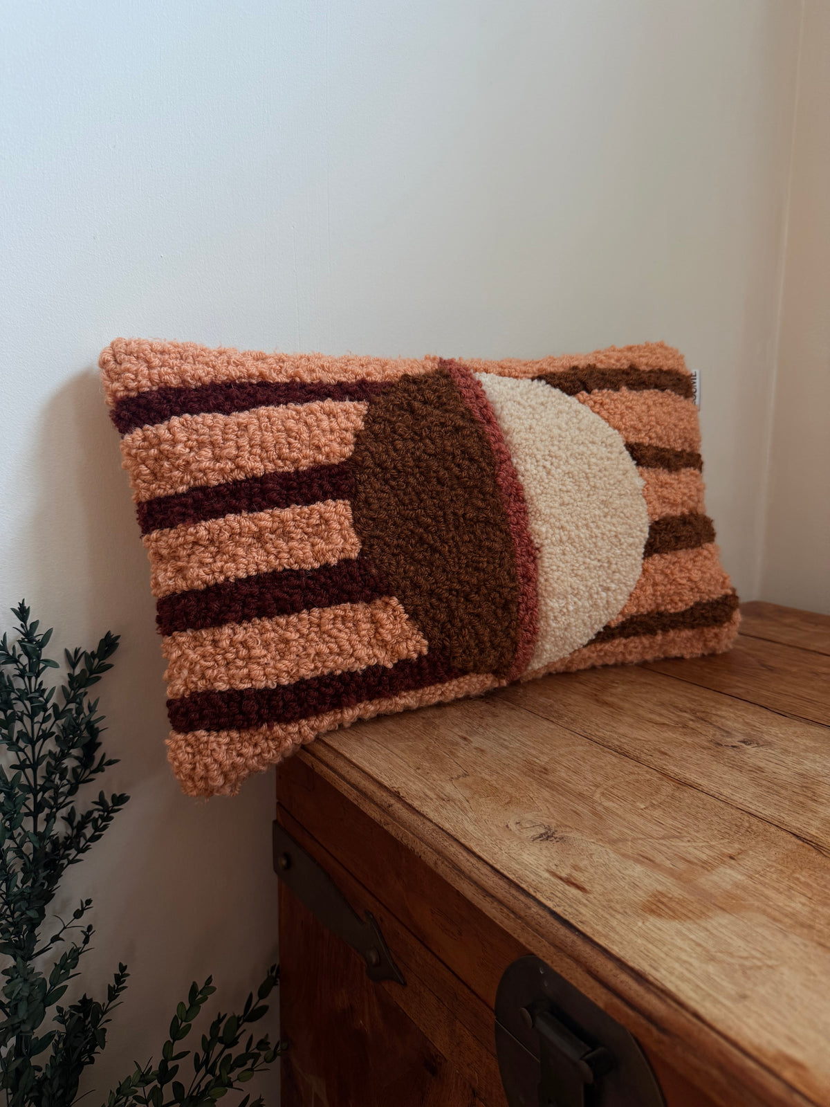 British wool + linen handmade cushions