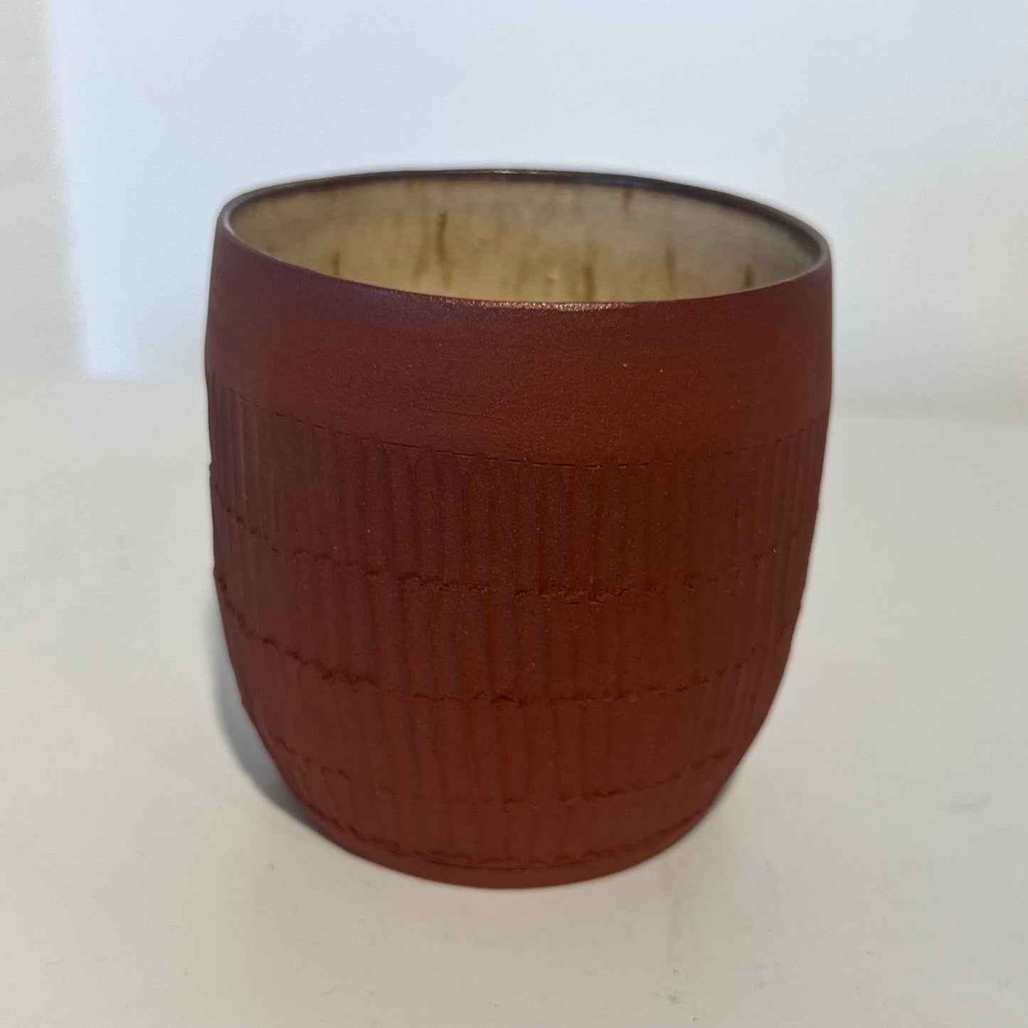 Carved drinking Vessel