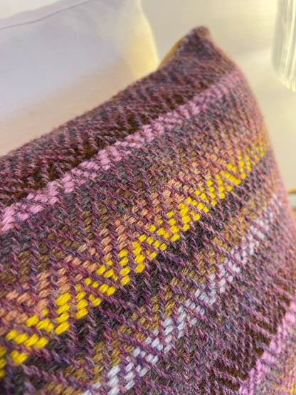 Hand Woven Shetland Wool Cushion