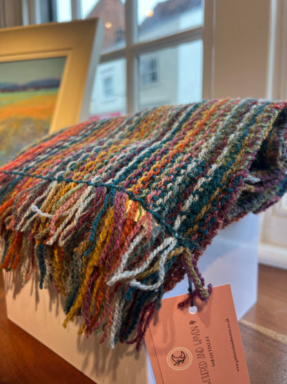 Handmade woven scarf
