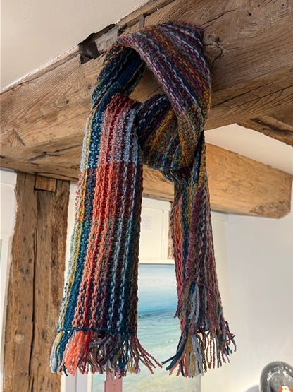 Handmade woven scarf