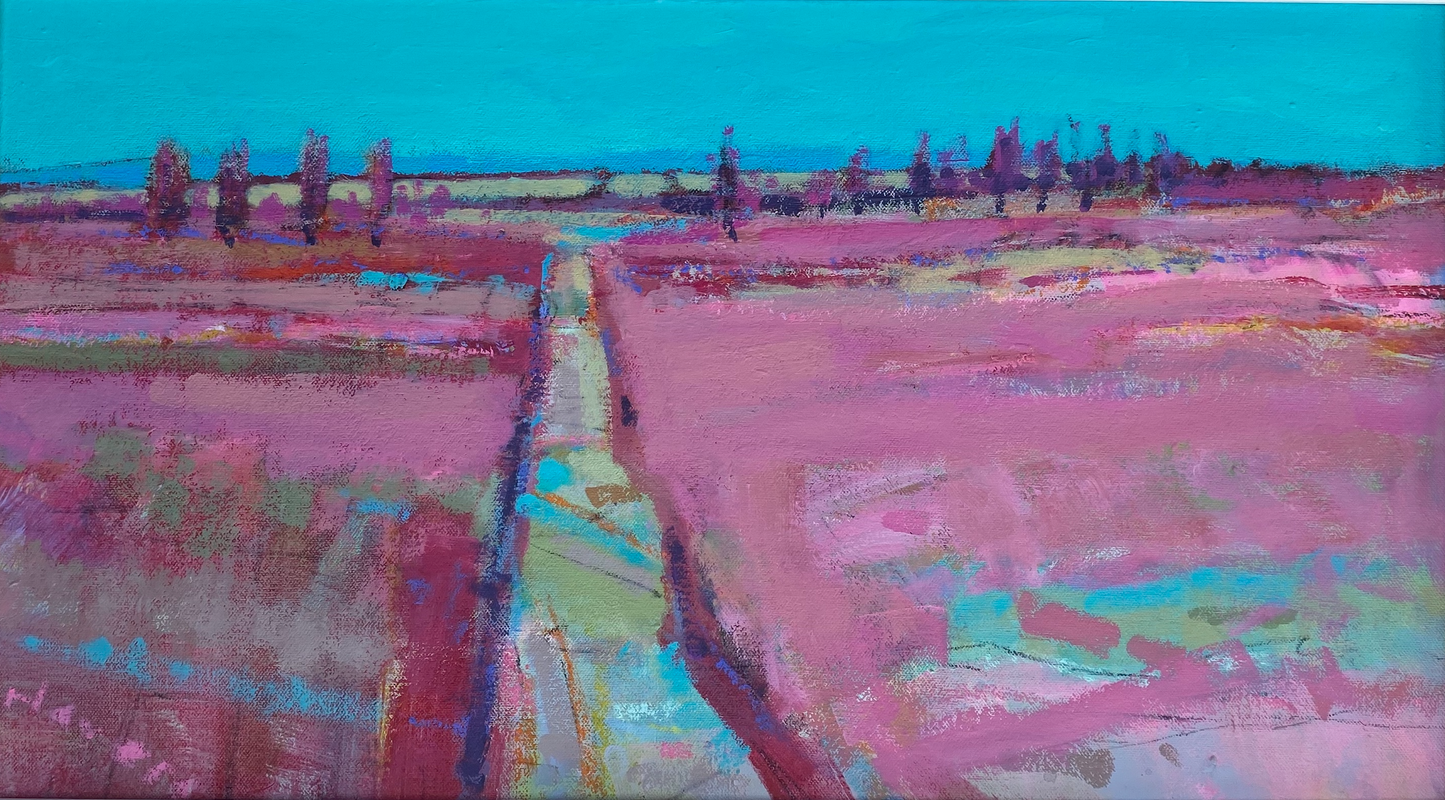 Field Flow With Pinks